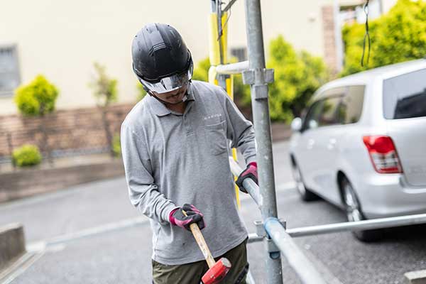 足場設置