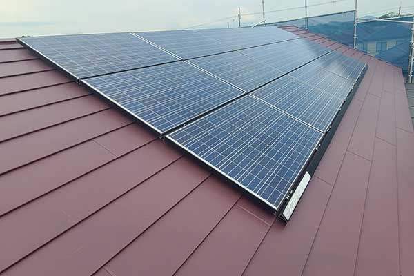 太陽光発電設置｜あおいルーフの施工メニュー
